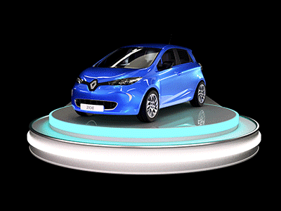 Zoe wrong answer 3d animation cgi hologram idle