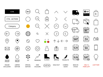 UGG Iconset icons icons set symbol