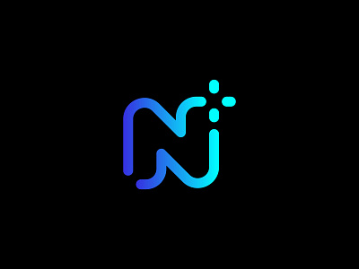 N* blink gradient n otline