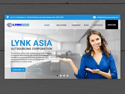 Lynkasia Outsourcing Corporation adobe photoshop adobe photoshop cc customer service design front end frontend design hero banner hero image marketing marketing campaign mockup outsource outsourcing ui userinterface userinterfacedesign ux webdesign webdevelopment wordpress