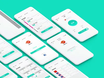 Scene 3 app design skech ui vpn