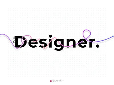 Designer design typeface typography ui