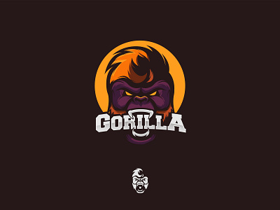 GORILLA ai artwork brandidentity design esport esports gorilla icon illustration logo tshirt ui