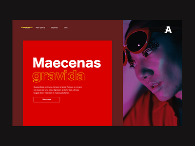 Hello Dribble bold branding color concept design fashion flat identity layout logo minimal type typography ui ux web website