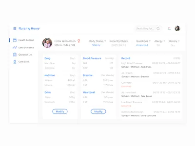 UI Challenge#3 - 3/365 app app dashboard challange design interface medical sketch ui ux web