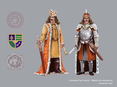 Stephen The Great Concept Art concept art concept design illustracion