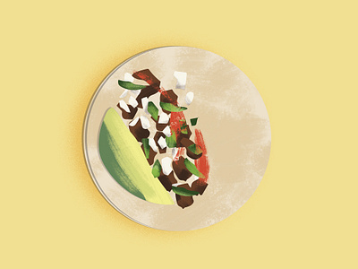 Tacos! design houston illustration minimal texture