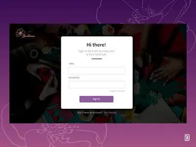 UI #01 Web App Sign In 28days signin ui uichallenge webapp