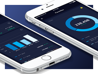 Financial results app bank dash dash board design financial mobile number numbers profit results sketch ui ux value values visual