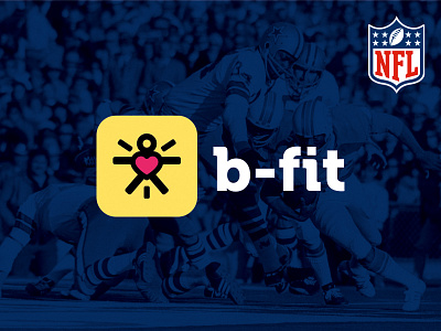 Day 27 of #thirtylogos challenge: B Fit 27 design football logo thirtylogos