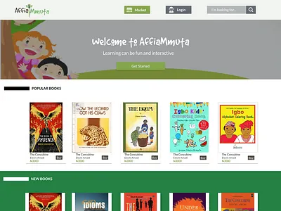 AffiaMmuta Homepage e books e learning indigenous kids
