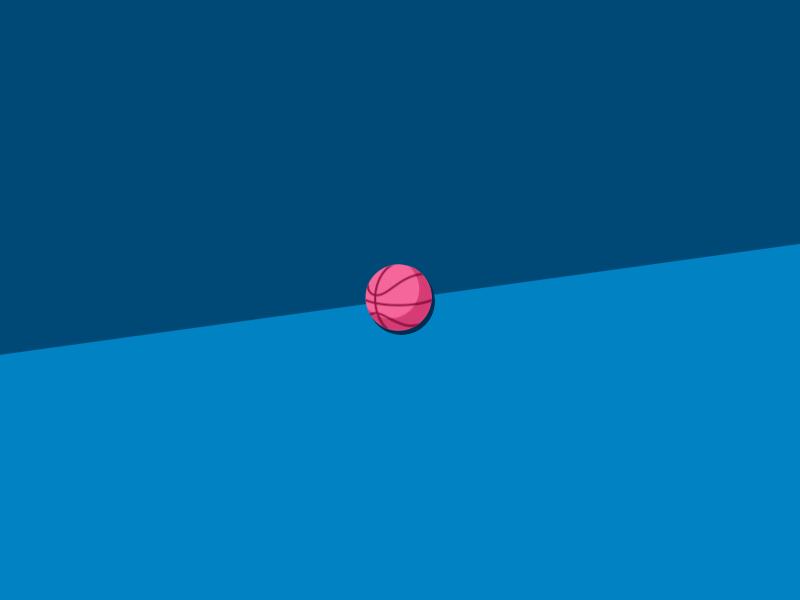 Hello dribbble! colors design gif animation