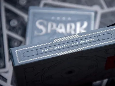 Playing cards that help you think chicago illustration lettering playing cards soulsight tuck box type typography