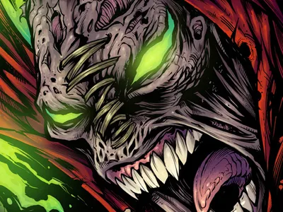 Spawn Fan Art brian allen cartoon fanart illustration spawn