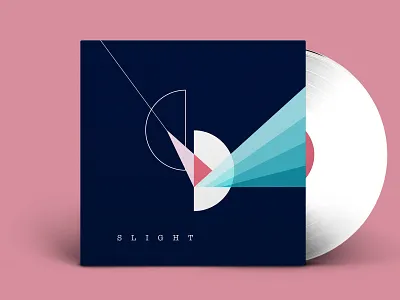 SLIGHT Album Art album album art album artwork album cover album cover design albumart brand branding geometric illustration light minimal track art