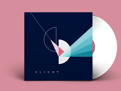 SLIGHT Album Art album album art album artwork album cover album cover design albumart brand branding geometric illustration light minimal track art