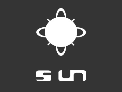 Sun brand in logo sun x