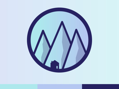 Colorado Housing Brand branding design flat illustration logo