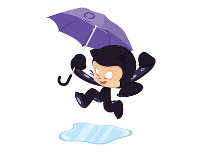 Field Day Octocat art character character creation design github illustration