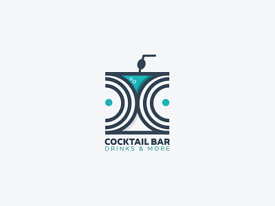 Cocktail Bar best designer best shots branding clean design cocktail bar cool colors cool design cool logo creativity design drinks good design logo logo design