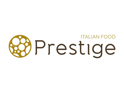 Prestige | Italian Food branding corporate identity logo design typography