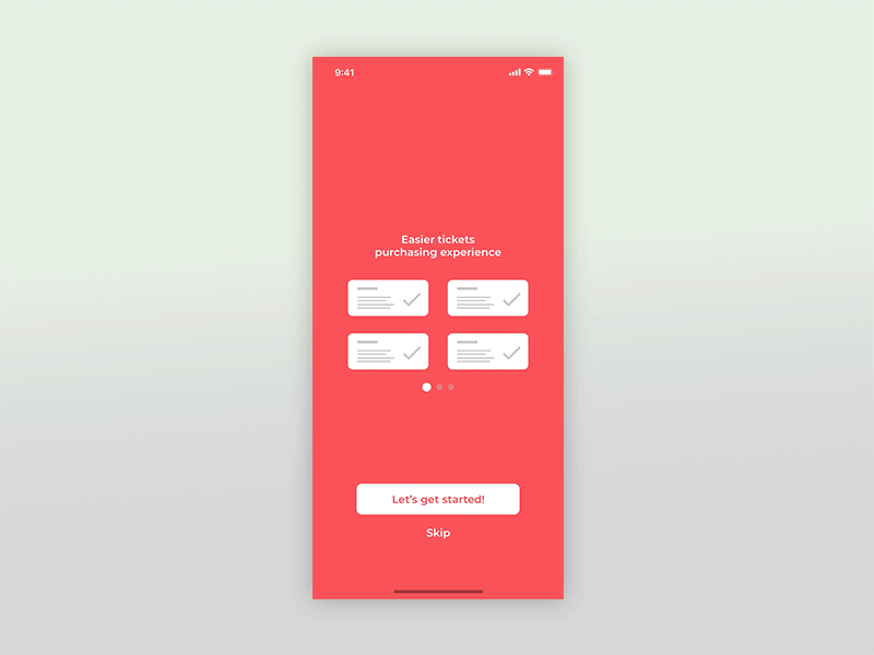 Login Interface Animation animation app ux design