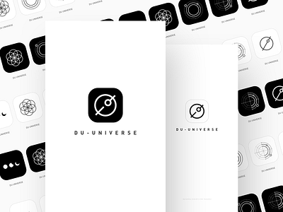 Logo Design app block chain clean cool design galaxy icon logo star universe