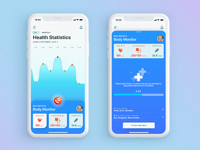 Medicare App app medicine ui ux