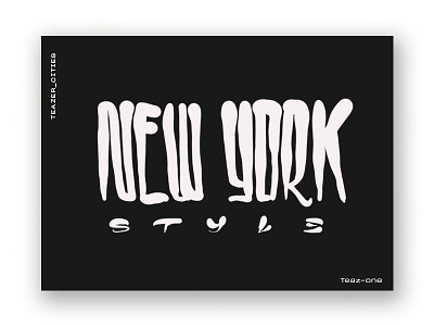 Lettering New York graphic design handlettering lettering lettering daily lettering design new york new york city typography