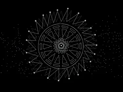 Abstract abstract art design illustration modern space star stargazing stars