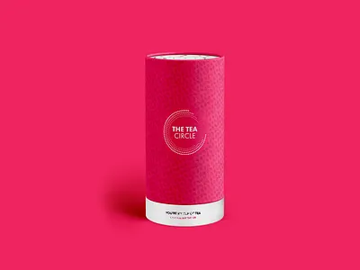 The Tea Circle beverage brand branding colour creative design drink food fun graphic design logo logo design logotype packaging packagingdesign pink tea tea bag typography vector