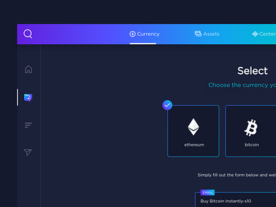 Blockchain interface Webdesign 2018 btc ui ux 区块链 比特币