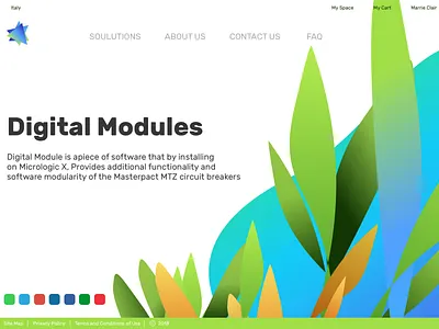 Indigoi ecommerce illustration digital indigo ui