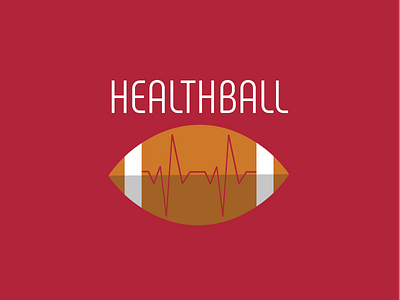 Thirty Logos #27 Healthball conception icône illustration limage de marque logo simple thirtylogos thirtylogoschallenge type typographie vecteur web