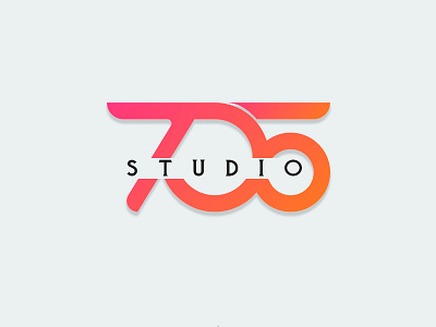 705 Studio art design diseño plano icono ilustración ilustrador logo logodesign logotipo marca plano tipografía ui ux vector