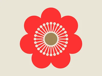 Japanese Flower flower icon illustration japan logo mark nature symbol tokyo