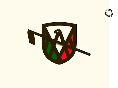 Viva México 🇲🇽 badge eagle flag icon illustartion independeceday mexico party