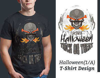 Halloween T-Shirt Design, Halloween, T-Shirt art branding desain design graphic halloween illustration print print and pattern t shirt typography vector vector art