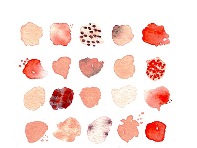 Christmas Sweater pattern pattern design pattern library red surface pattern swatches watercolor watercolor swatches