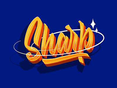 Sharp calligraphy casual customtype hand lettering handlettering handwritten lettering logo logotype script sketch type typemate typography