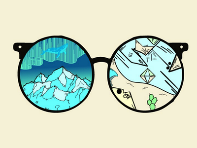 Vivid art design illustration wallpaper