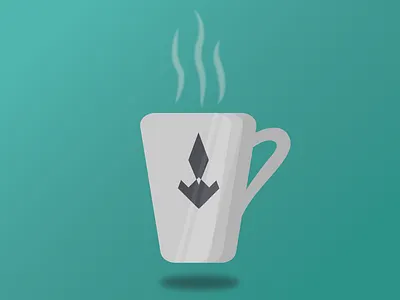Favorite Coffee Cup caracas coffee color design digital diseño dribbble drink dvisualart energy flat flat design illustration ilustración pantone vector