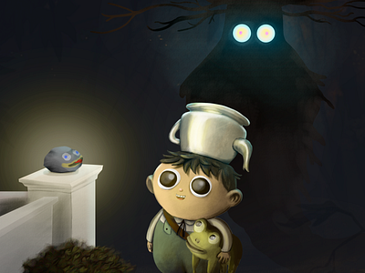 Gregg Otgw cartoonnetwork character art fanart illusign illustration otgw over the garden wall photoshop toon