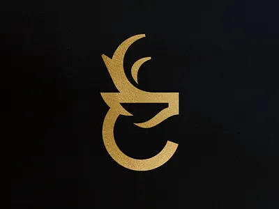 Deer deer design illustration logo logomark