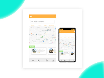 UI Design Indonesian Travelling App app ui ux web