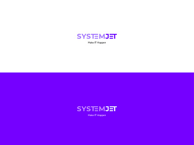 SYSTEMJET design it jet letter logo logotype system systemjet