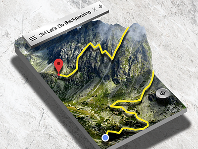 “Hey Siri Let’s... Go Backpacking!” ✈️🎒📲 3d 3d art 3d artist art branding design design art graphic graphic design graphic designer graphic designers illustration illustrator illustrator cc inspiration map photoshop photoshop action travel visual art