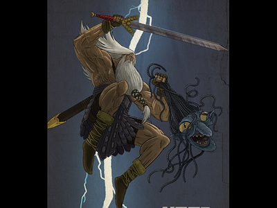 Head Lopper comic book illustration