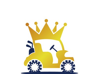 Golf Cart King brand branding design icon logo logo design vector