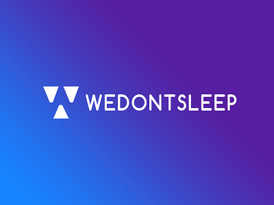 WeDontSleep Logo colorful company design desktop graphicdesign icon illustration logo logodesign minimalist mobile vector web